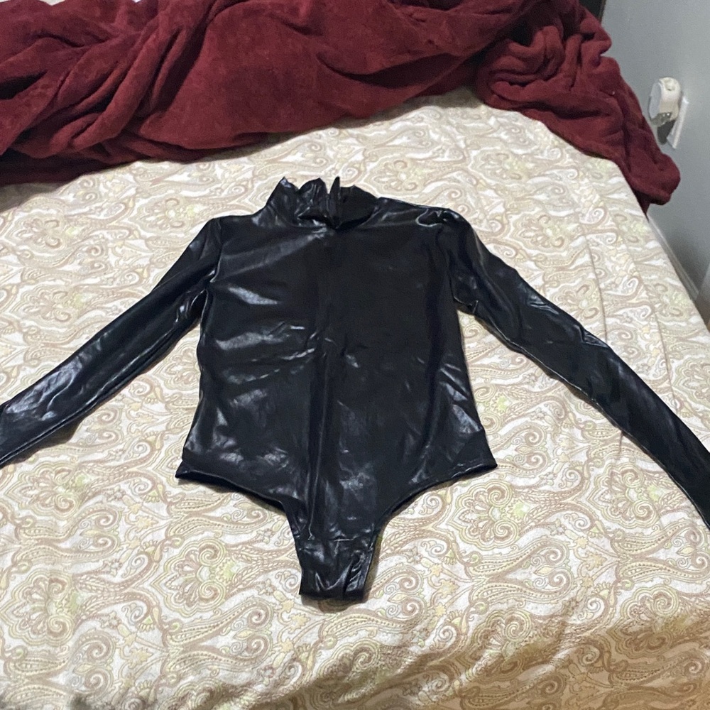 Black Long Sleeve Bodysuit